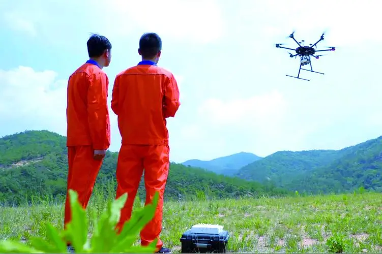 莲都无人机倾斜摄影巡检拍摄